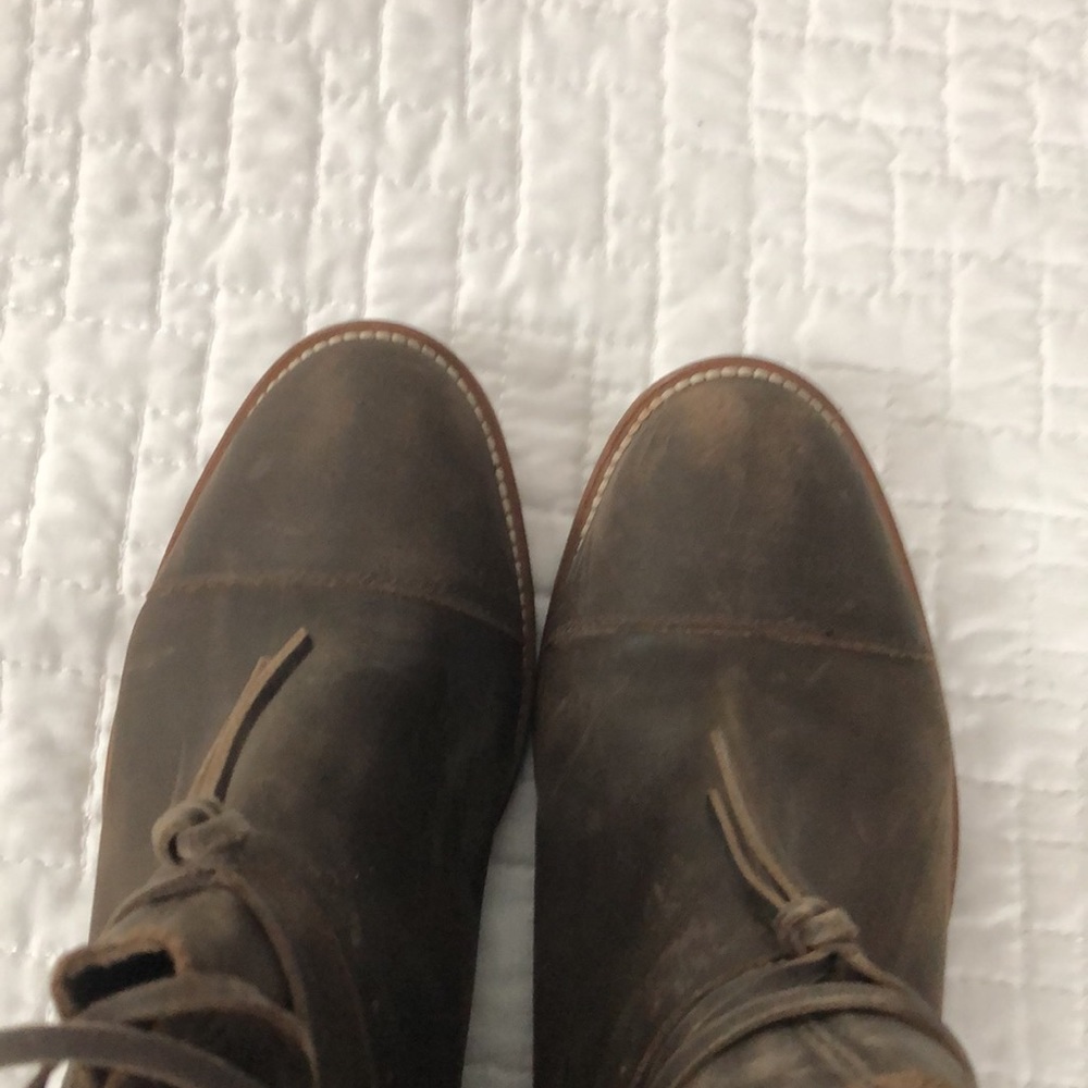EUC Klub Nico Cool BoHo Vibe Cutout Boots / Booties (Brown) - Picture 9 of 11